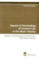Aspects of Terminology of Contract Law in the Music Industry