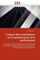L'impact des investisseurs sur la gouverce et la performance