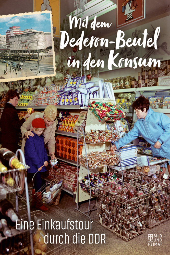 Mit dem Dederon-Beutel in den Konsum