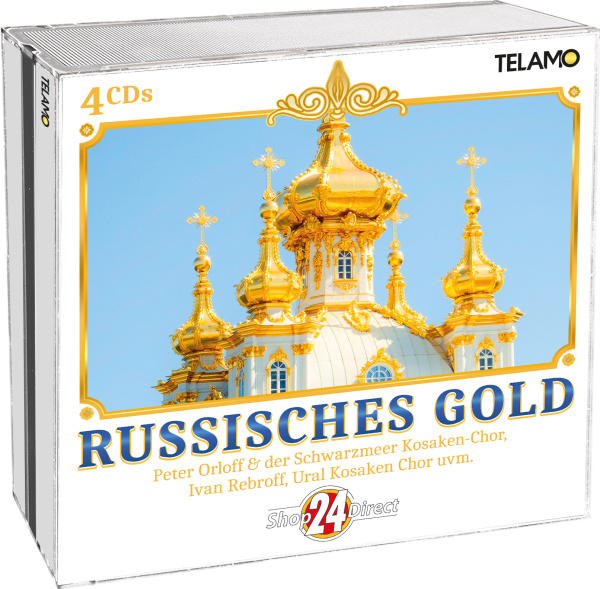 Goldene Jubiläums-Edition (65 Jahre Konzertjubiläum Peter Orloff) + Russisches Gold + GRATIS Kette