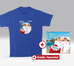 Echte Liebesbriefe Fan-Set T-Shirt (M) + CD + GRATIS Fanschal