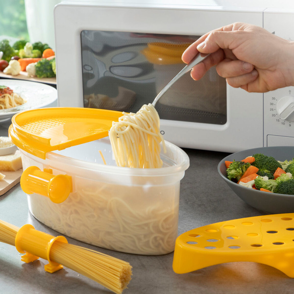 4-in-1 Nudelkocher für die Mikrowelle