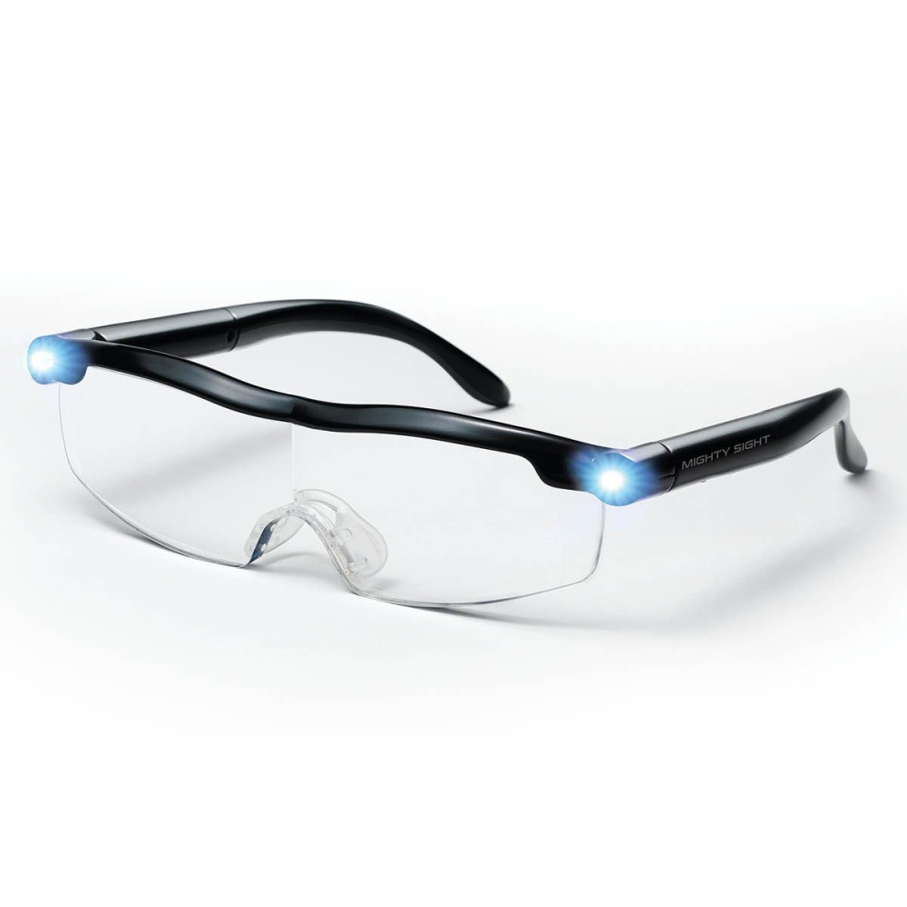 3er Sparset Ultraview - Vergrößerungsbrille mit LED