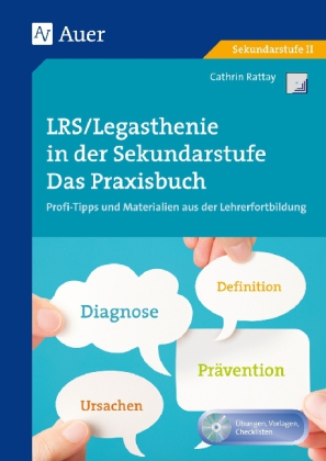 LRS / Legasthenie in der Sekundarstufe - Das Praxisbuch, m. CD-ROM