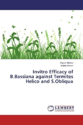 Invitro Efficacy of B.Bassiana against Termites Helico and S.Obliqua