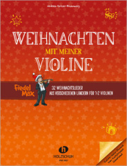 Fiedel-Max - Weihnachten mit meiner Violine, für 1-2 Violinen