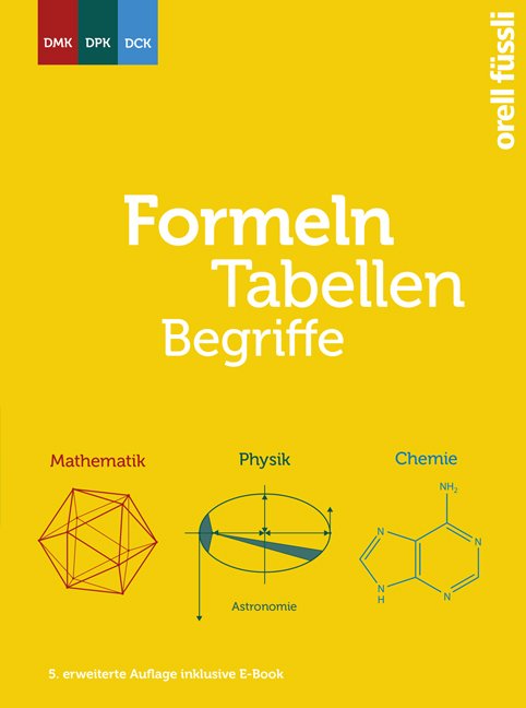 Formeln, Tabellen, Begriffe