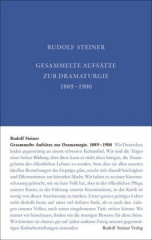 Gesammelte Aufsätze zur Dramaturgie 1889-1900