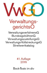 Verwaltungsgerichtsordnung (VwGO)