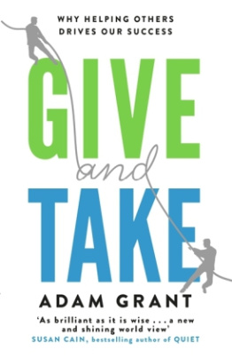 Give and Take. Geben und Nehmen, englische Ausgabe