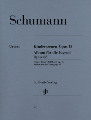 Album für die Jugend op.68,  Kinderszenen op.15, Klavier