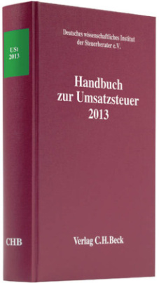 Handbuch zur Umsatzsteuer (USt) 2013