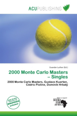 2000 Monte Carlo Masters - Singles