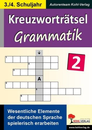 Kreuzworträtsel Grammatik