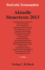 Aktuelle Steuertexte 2013