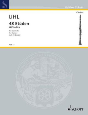 48 Etüden, Klarinette. Bd.2