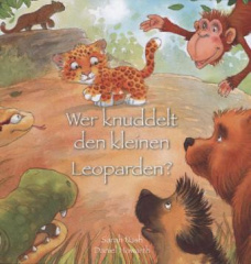 Wer knuddelt den kleinen Leoparden?