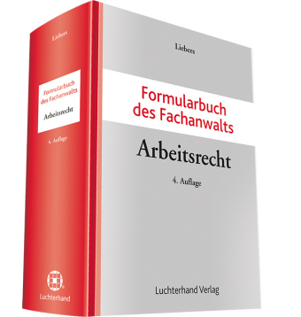 Formularbuch des Fachanwalts - Arbeitsrecht