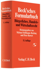 Beck'sches Formularbuch Bürgerliches, Handels- und Wirtschaftsrecht, m. CD-ROM