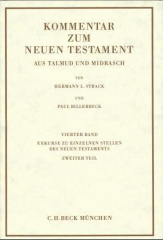 Exkurse zu einzelnen Stellen des Neuen Testaments, in 2 Tl.-Bdn.