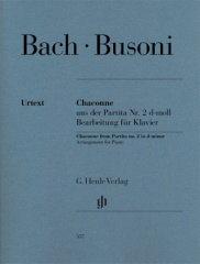 Chaconne aus der Partita Nr. 2 d-moll BWV 1004, Bearbeitung für Klavier