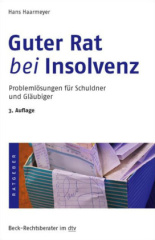 Guter Rat bei Insolvenz