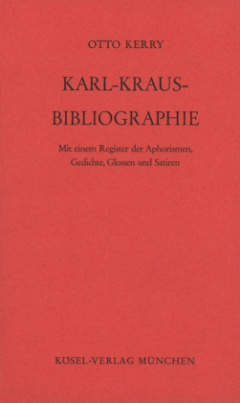 Karl-Kraus-Bibliographie