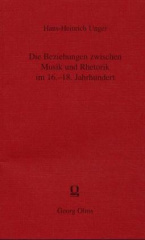 Die Beziehungen zwischen Musik und Rhetorik im 16.-18. Jahrhundert