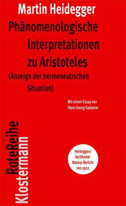 Phänomenologische Interpretationen zu Aristoteles