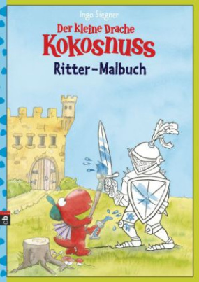 Der kleine Drache Kokosnuss, Ritter-Malbuch