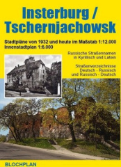 Stadtplan Insterburg / Tschernjachowsk