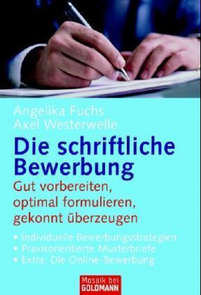 Die schriftliche Bewerbung