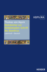 Kommentar zur Hebdomaden-Schrift des Boethius