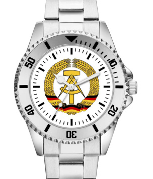 DDR Armbanduhr mit Metallarmband (OB)