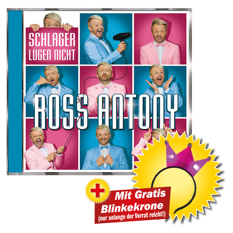 Schlager lügen nicht + GRATIS Blinke-Krone