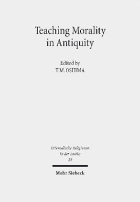 Teaching Morality in Antiquity