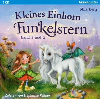 Kleines Einhorn Funkelstern. Tl.1-2, 1 Audio-CD