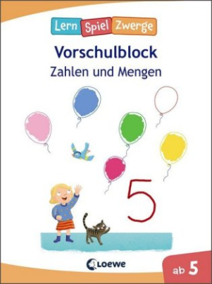 LernSpielZwerge Vorschulblock - Zahlen und Mengen