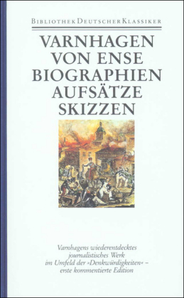 Biographien, Aufsätze, Skizzen und Fragmente