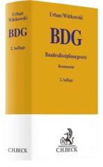 Bundesdisziplinargesetz (BDG), Kommentar