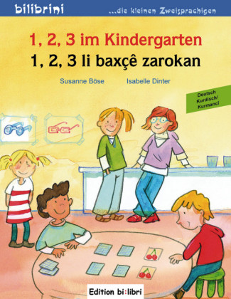 1, 2, 3 im Kindergarten, Deutsch-Kurmancî/Kurdisch