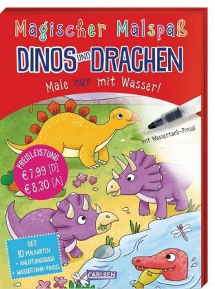 Magischer Malspaß: Dinos und Drachen