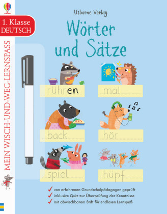 Mein Wisch-und-weg-Lernspaß: Wörter und Sätze