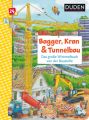 Bagger, Kran und Tunnelbau