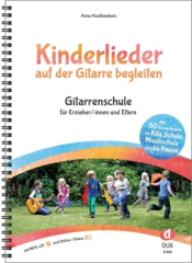 Kinderlieder auf der Gitarre begleiten, m. MP3-CD