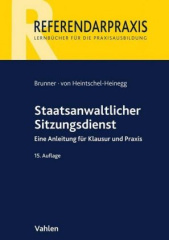 Staatsanwaltlicher Sitzungsdienst