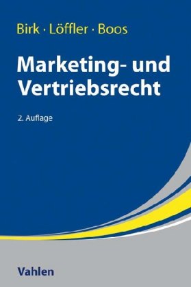 Marketing- und Vertriebsrecht