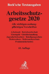 Arbeitsschutzgesetze 2020