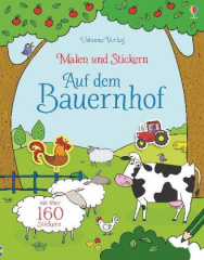 Malen und Stickern: Auf dem Bauernhof