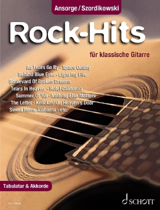 Rock-Hits, Gitarre